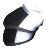 Small Gear Dynamic Edge Horse Leg Protection Bell Boots Pair White - Uhorse