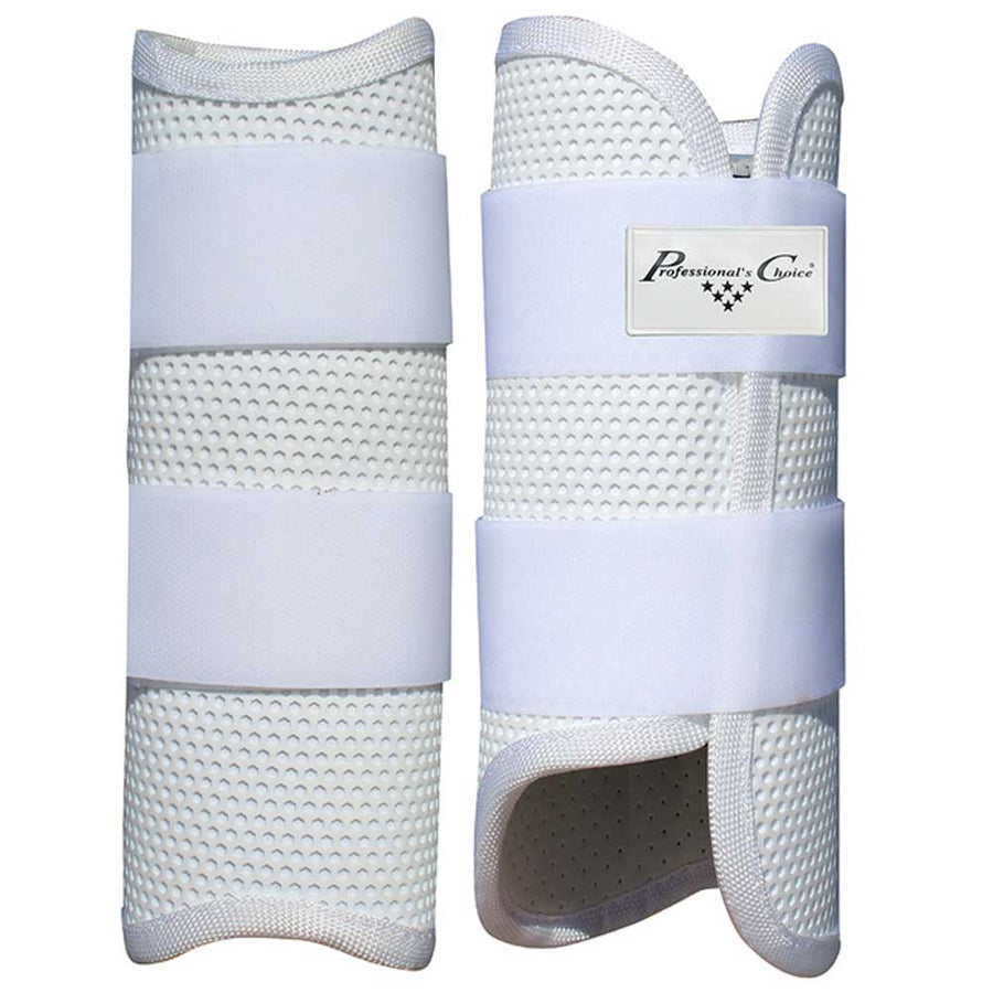 M- White Professional Choice Pro Performance Cross Country Rear Leg Boot Horse - Uhorse