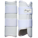 M- White Professional Choice Pro Performance Cross Country Rear Leg Boot Horse