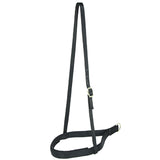 1" Hilason W. Double Ply H. Nylon Noseband Black by Hilason – Cowboy and equestrian accessories