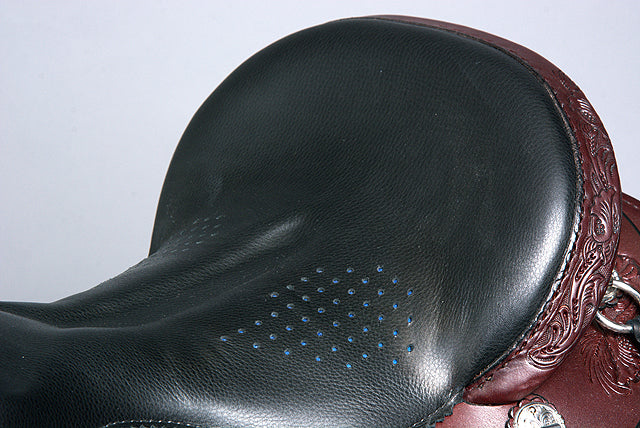 17.5' Tucker Logo 150 Horizon Compass Rose Leather Wide Tree Horse Saddle Brown