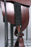 17.5' Tucker Logo 150 Horizon Compass Rose Leather Wide Tree Horse Saddle Brown