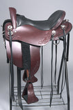 17.5' Tucker Logo 150 Horizon Compass Rose Leather Wide Tree H. Saddle by Hilason – Cowboy and equestrian accessories