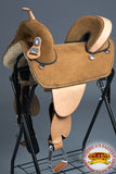 15 Treeless Western Trail Barrel Racing American Leather Saddle Hilason