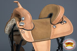 15 Treeless Western Trail Barrel Racing American Leather Saddle Hilason