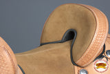 15 Treeless Western Trail Barrel Racing American Leather Saddle Hilason