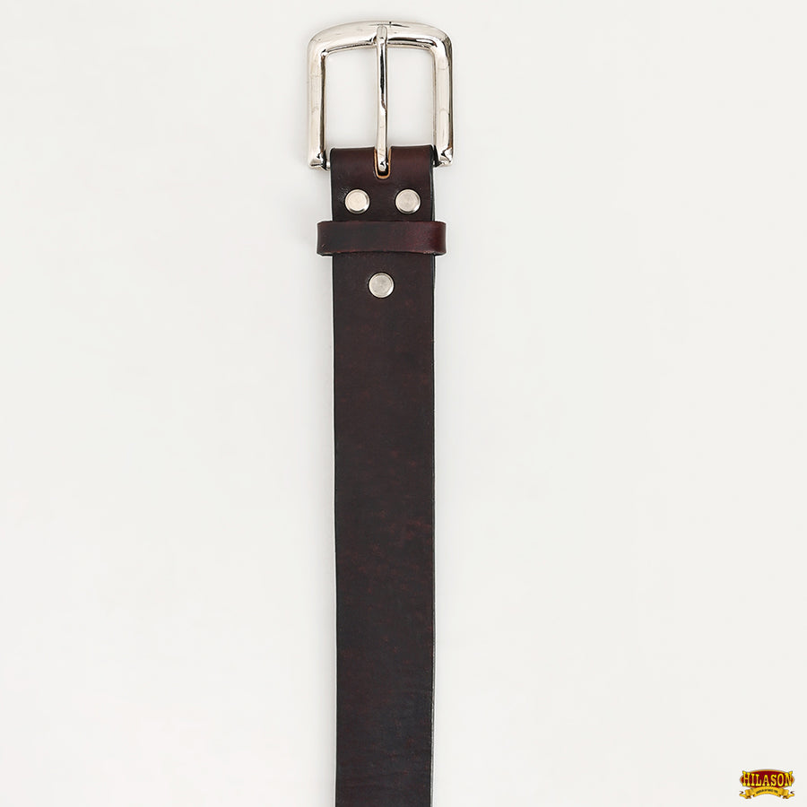 HILASON Western Genuine Leather Belt for Men Women Cowboy Cowgirl Handmade Unisex Full Grain Heavy Duty Jeans