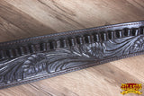 46 In Hilason Western Right Hand Gun Holster Rig 44/45 Cal Leather Cowboy