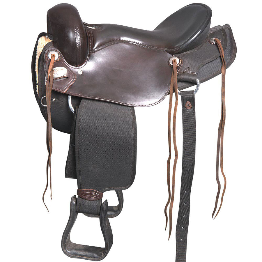 15 In Hilason Gaited W. Trail Pleasure Endurance American Leather by Hilason – Cowboy and equestrian accessories