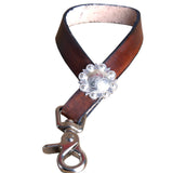 HILASON 4 Inch Leather Horse Tie Down Hobble Keeper Sunset Hand Tool | Horse Tie Down | Leather Horse Ties Down | Tie Down Straps for Horses | Leather Tie Down for Horses