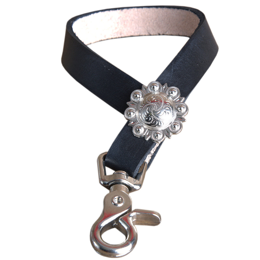 HILASON Leather Horse Tie Down Hobble Keeper Sunset Hand Tool 4 Inch - Uhorse