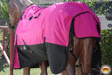 HILASON 1200D Waterproof Winter Horse Blanket Neck Cover Belly Wrap | Turnout Blankets for Horses