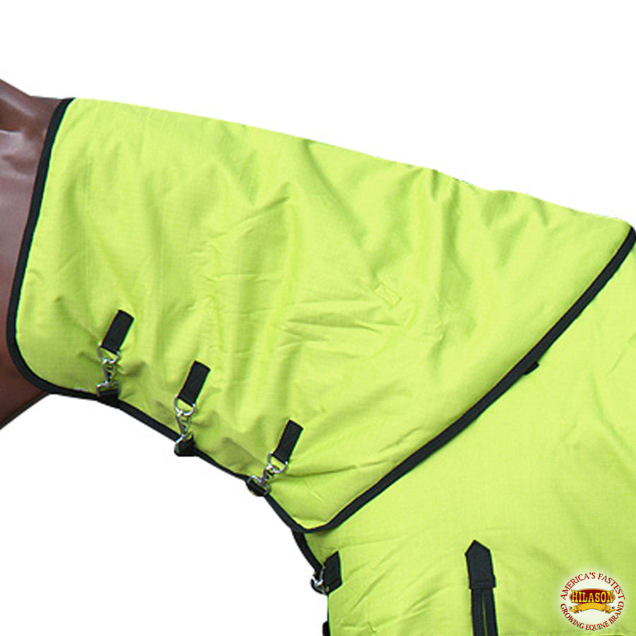 HILASON 1200D Winter Waterproof Poly Turnout Horse Hood Neck Cover | Covers for Horses