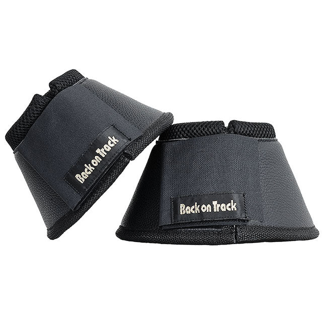 Small Back On Track Therapeutic H. Bell Boots Neoprene Faux Leather by Hilason – Cowboy and equestrian accessories