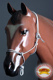 Hilason Horse Adjustable Poly Tied Rope Halter