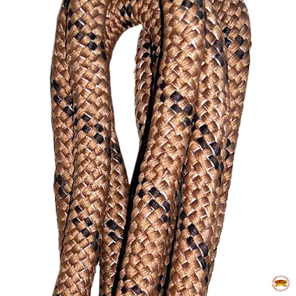 9 Feet Hilason Horse Riding Nylon Round Lead Rope Brown – Hilason ...