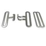 Pack Of 32 2 In Horse Tack 3 Piece Nickel Plated Surcingle Attachment Set - Uhorse