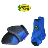 Cactus Dynamic Edge Horse Front Leg Sport Bell Boots Pair Combo Black Blue Green Red White