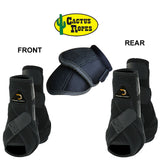 Cactus Dynamic Edge Horse Front Leg Lightweight Sport Bell Boots 6 Pack Combo