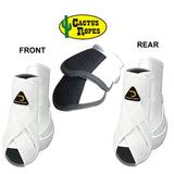 Cactus Dynamic Edge Horse Front Leg Lightweight Sport Bell Boots 6 Pack Combo