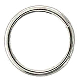Pack Of 16 1-1/4 In X 5.0Mm Western Horse Weld Wire Ring Nickel Plated - Uhorse