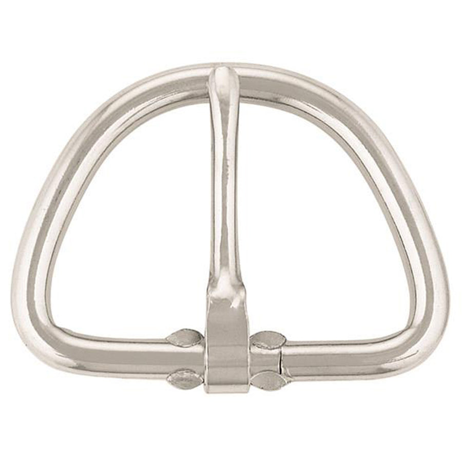 Pack Of 4 3 Inx 9Mm Western Horse Tack Nickel Plated Wire Cinch Buckle - Uhorse