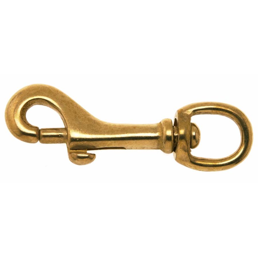 16 Pack 1/2X3 Inch Western Horse Solid Brass Bolt Swivel Snap Hook - Uhorse