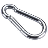 Pack Of 16 9/32 In Horse Tack Carbon Steel Wire Spring Snap Zinc Plated - Uhorse