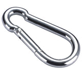 Hilason Western Horse Carbon Steel Wire Spring Snap Hook Zinc Plated
