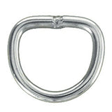 Pack Of 50 Hilason 1/2 Inch X 5Mm Stainless Steel Welded Wire Dee Ring - Uhorse