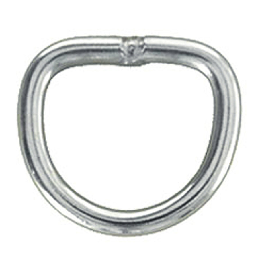 Pack Of 10 Hilason 1/2 Inch X 5Mm Stainless Steel Welded Wire Dee Ring - Uhorse