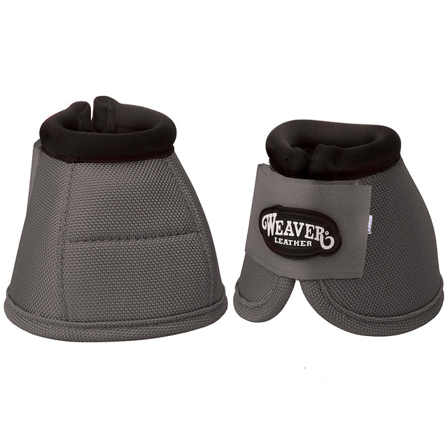 Large Ballistic Nylon 2520D Horse Leg No Turn Bell Boots Pair Steel - Uhorse