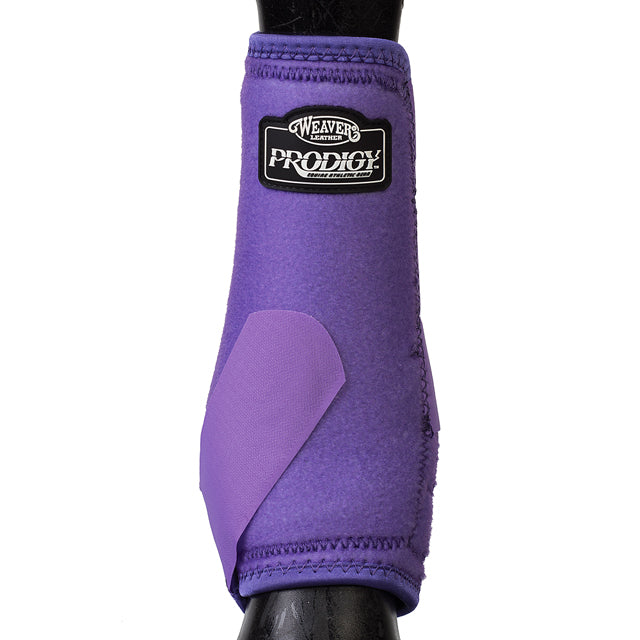 Small Prodigy Horse Front Neoprene Athletic Sports Boots Pair Grape - Uhorse