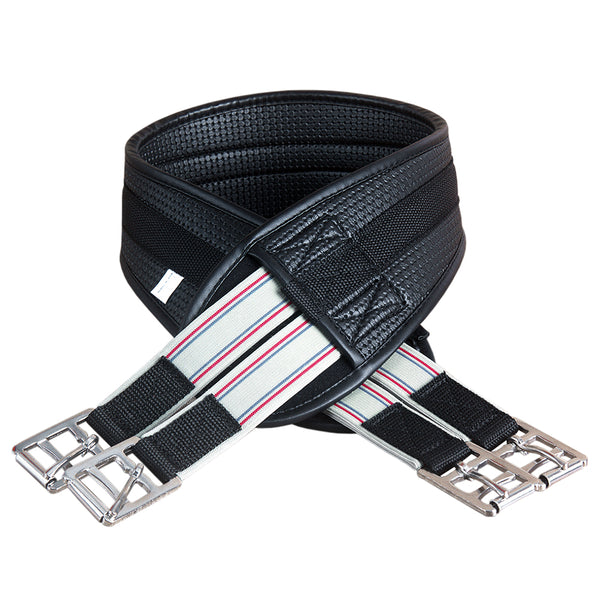 48 Inch Hilason Horse Saddle Air Formed Comfort Elastic Cinch Girth - Uhorse