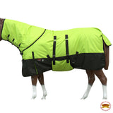 69" Hilason 1200D Waterproof Winter Horse Turnout Blanket Neck Cover Belly Wrap - Uhorse