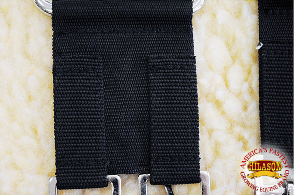 New Set Of 2 Hilason 2 Buckle Horse Saddle Western Girth Cinch Convert