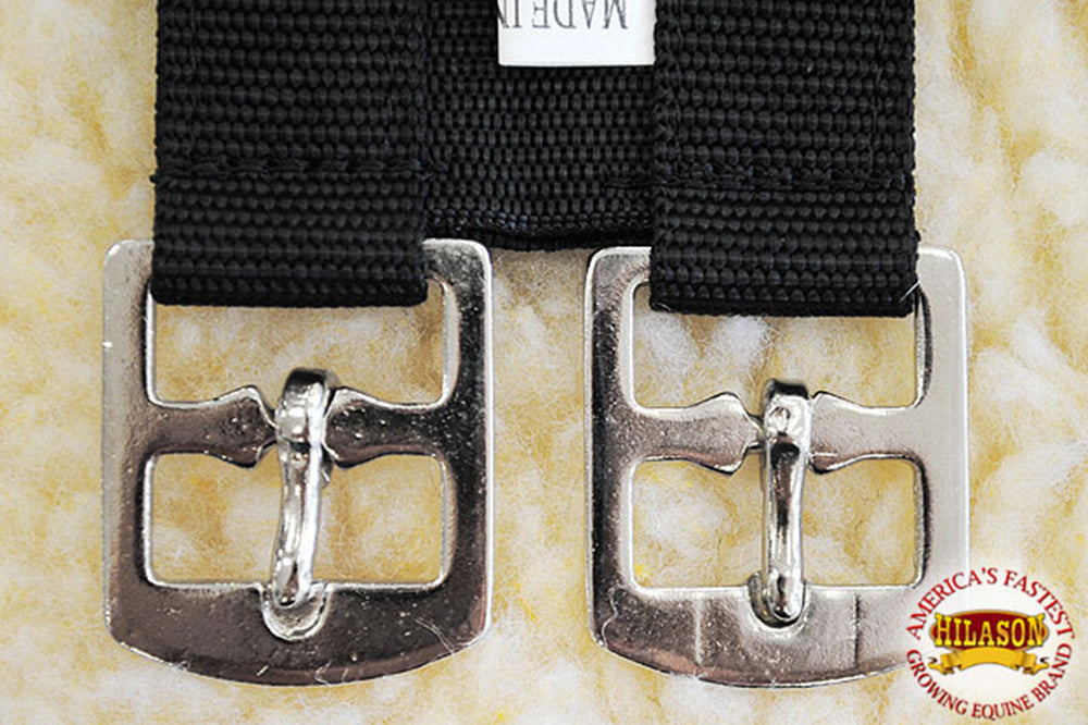 New Set Of 2 Hilason 2 Buckle Horse Saddle Western Girth Cinch Convert