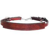 Hilason Horse Adjusts 24" - 27" Size Leather Breast Collar Wither Strap