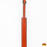 Hilason Horse Size Leather Breast Collar Wither Strap Tan Adjusts 24"-27"