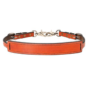 Hilason Horse Size Leather Breast Collar Wither Strap Tan Adjusts 24