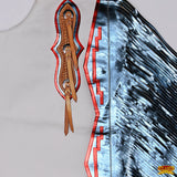 HILASON Western Horse Bull Riding Genuine Leather Rodeo Chaps