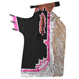 HILASON Western Horse Bull Riding Genuine Leather Rodeo Chaps | for Men and Women Unisex