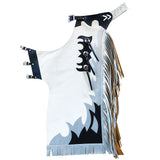 W. Youth Child Rodeo Bronc Bull Riding Show Genuine Leather Chaps – by Hilason – Cowboy and equestrian accessories