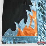 HILASON Western Horse Bull Riding Genuine Leather Rodeo Chaps