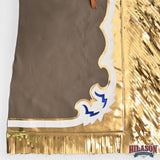 HILASON Western Horse Bull Riding Genuine Leather Rodeo Chaps