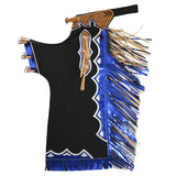 Hilason Handmade Genuine Leather Chaps Adult Handtooled Rodeo Bull by Hilason – Cowboy and equestrian accessories