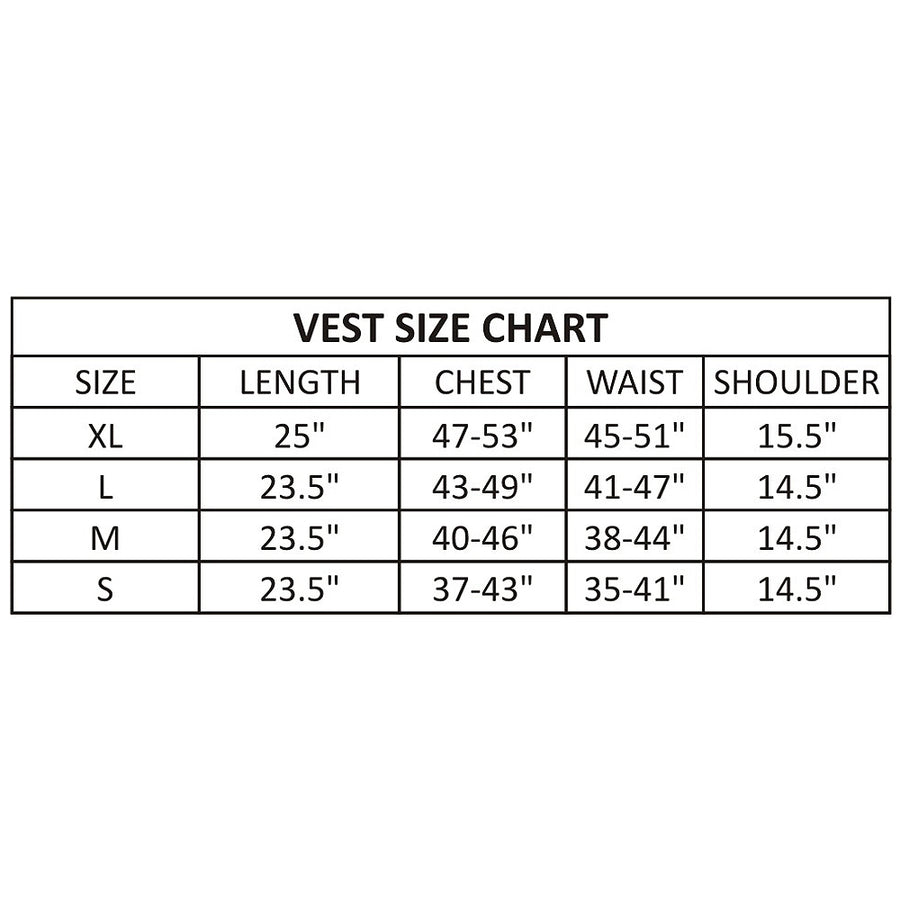 HILASON Safety Bull Riding Vest Protective Leather Maroon | Equestrian Unisex Rodeo Men & Women