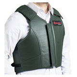 X large Bull Riding Vest Hilason Bull Pro Rodeo Leathergear Equipment - Uhorse