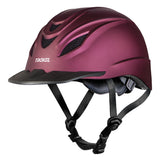 L Troxel Intrpid Duratec Finish Low Profile Horse Riding Helmet Mulberry - Uhorse
