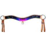 Hilason Western Horse Tripping Breast Collar Splatter American Leather